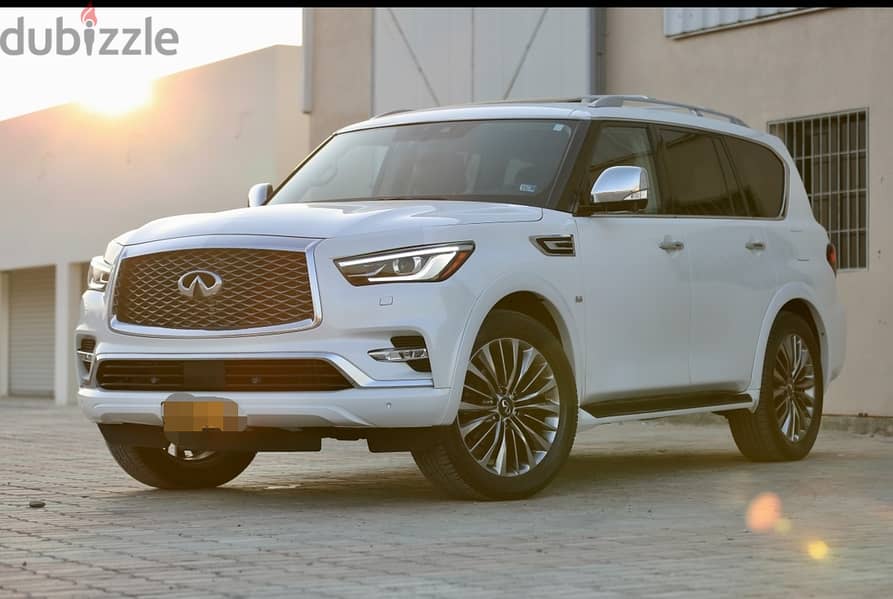 فرصه لمحب النظيف انفنيتي 2019 QX80 4*4  92253636 هاتف 4