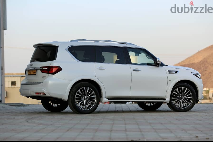 فرصه لمحب النظيف انفنيتي 2019 QX80 4*4  92253636 هاتف 5