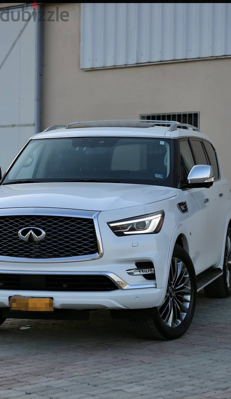 فرصه لمحب النظيف انفنيتي 2019 QX80 4*4  92253636 هاتف 7