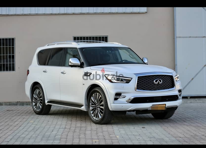 فرصه لمحب النظيف انفنيتي 2019 QX80 4*4  92253636 هاتف 8