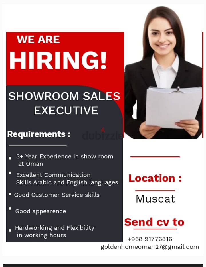 SHOW ROOM SALES EXECUTIVE 0