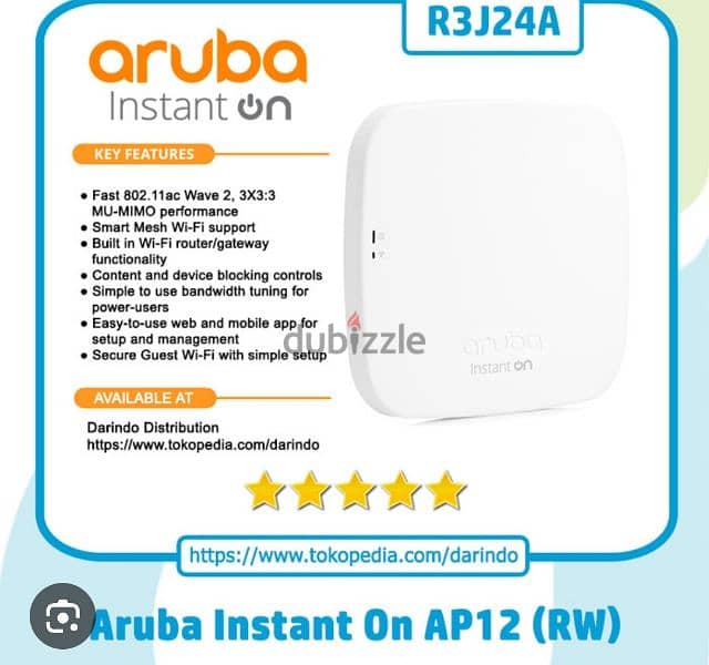 Aruba Instant ON AP12 0