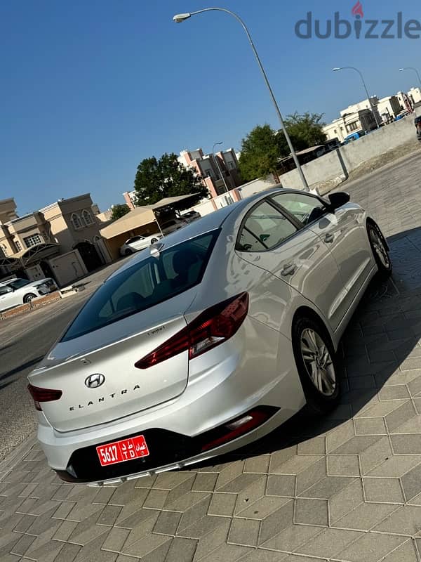 Hyundai Elantra 2020 Model for Rent very good Condition  النترا للایجا 2