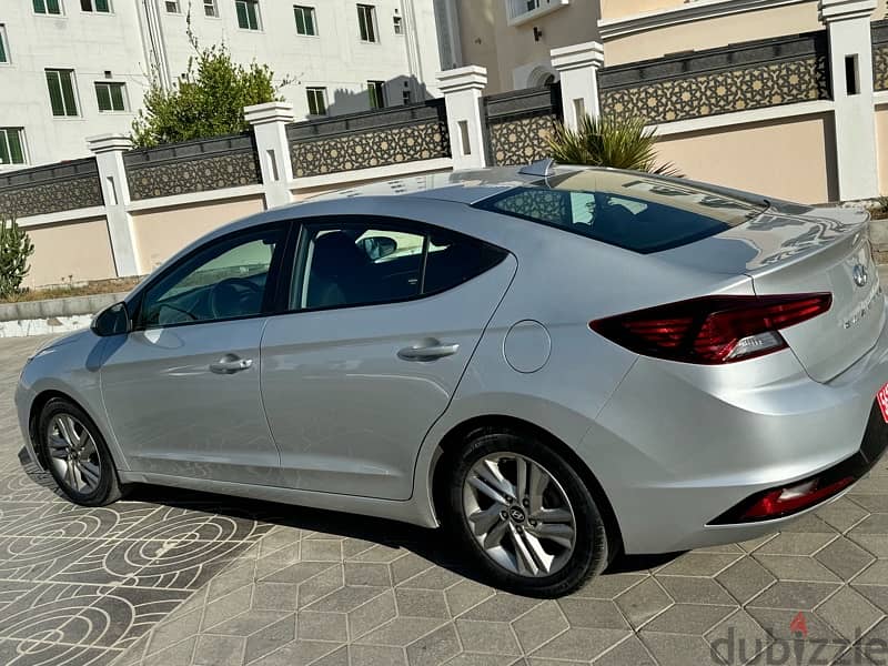 Hyundai Elantra 2020 Model for Rent very good Condition  النترا للایجا 4