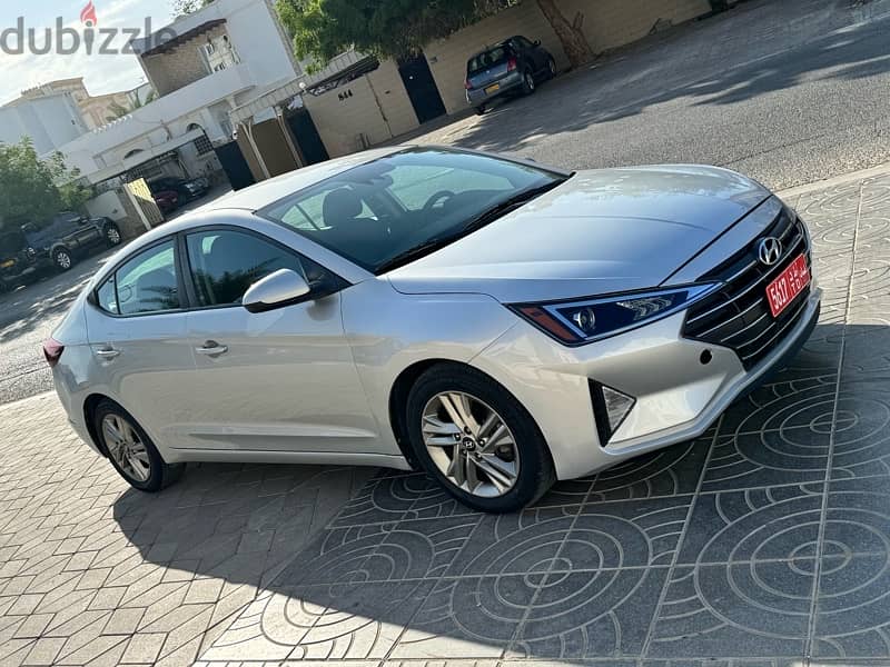 Hyundai Elantra 2020 Model for Rent very good Condition  النترا للایجا 5