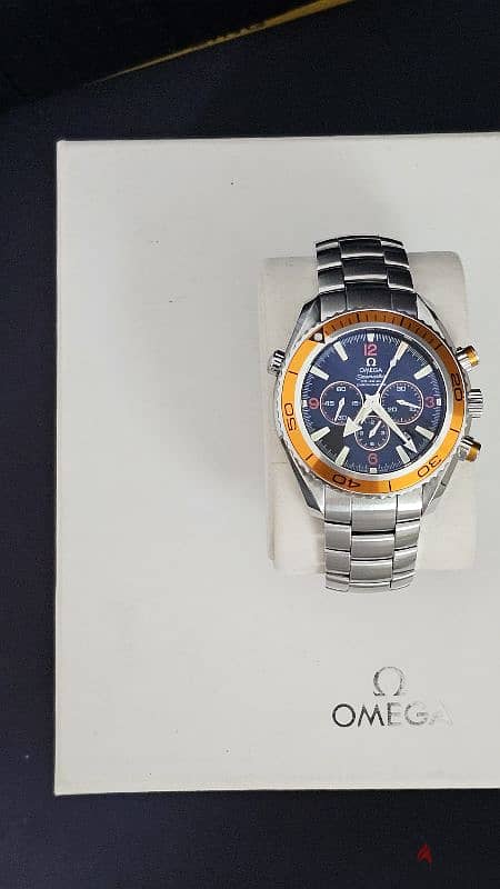 omega seamaster planet ocean orange 2