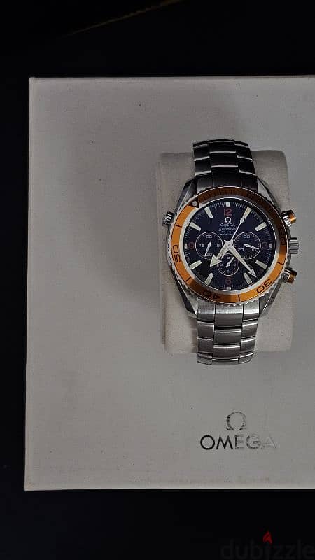 omega seamaster planet ocean orange 3