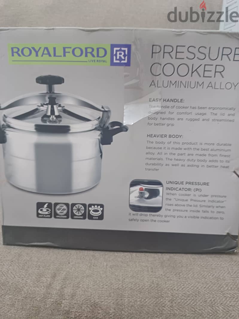 Royalford pressure cooker 15.0 L brand new 1