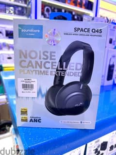 Anker A3040011 Soundcore Space Q45 Over Ear Headphone Black 0