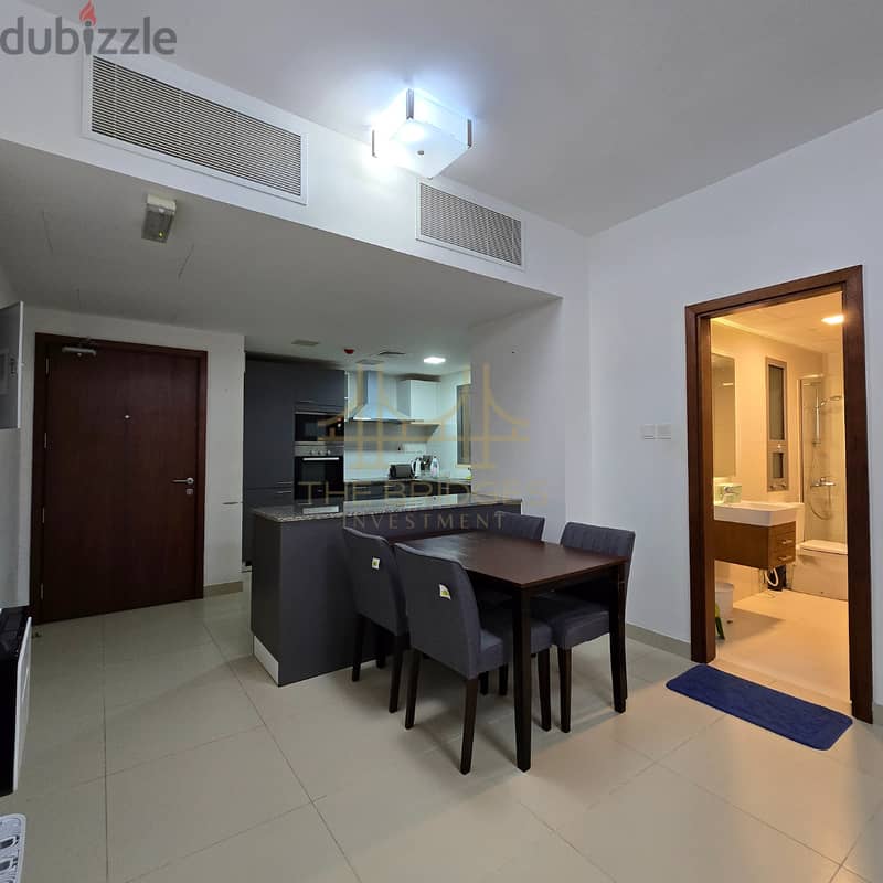 MUSCAT HILLS | WONDERFUL 1BHK fully FURNISHED APARTMENT WITH POOL VIE 8