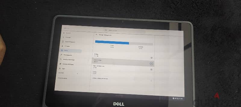 Chromebook Dell all good 4. gb. ram. 16. gb. rom 1