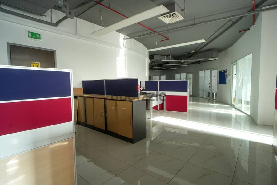 SPACIOUS OFFICE SPACE IN QURUM 4