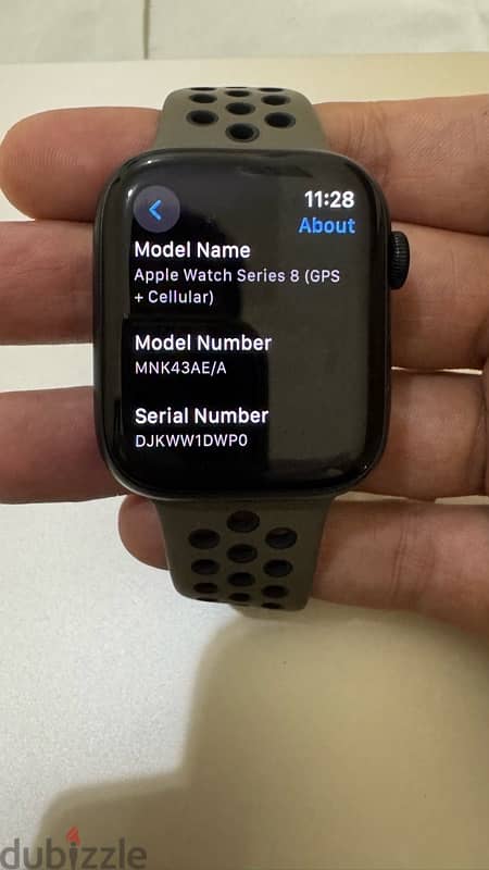 Apple watch series 8 45mm GPS+Cell Nike edition 2