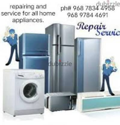 best work Automatic washing machines and Refrigerator'ss