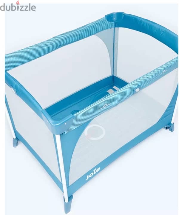 Joie Playard Blue Commuter Change Travel Cot with Removable Bassinet. 5