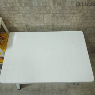 Foldable table and rack- 5 OMR