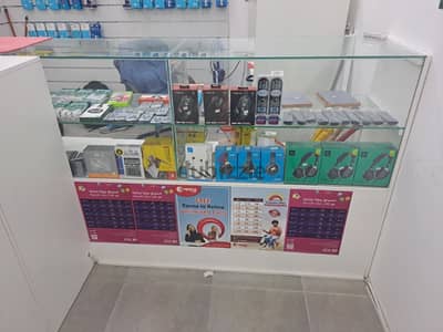 mobile counter with rak board