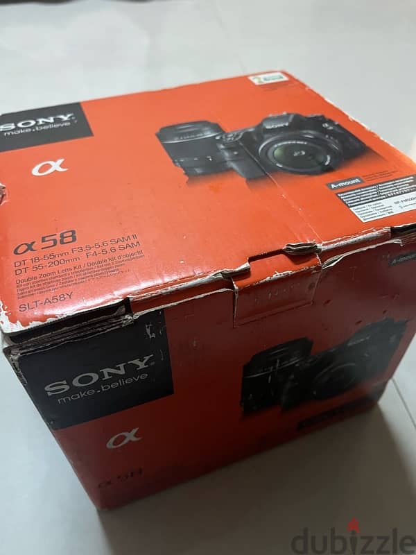 Sony SLT-A58K Digital SLR Camera 1