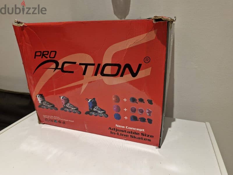 Sports Inc Skating Shoe,Pro action, Red 1