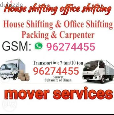 House shiffting Experience carpenter service