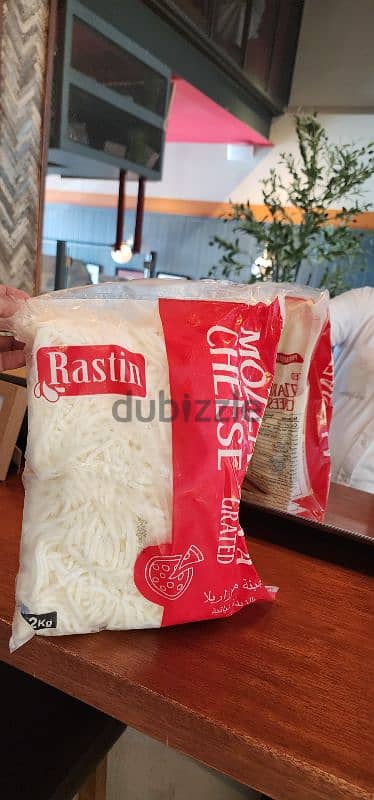 Mozzarella Cheese Block and Shredded 1