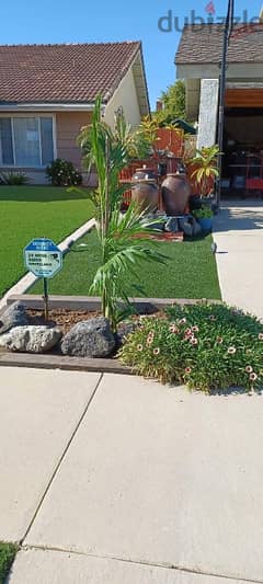 AstroTurf Green Mat garden stones installation service 0