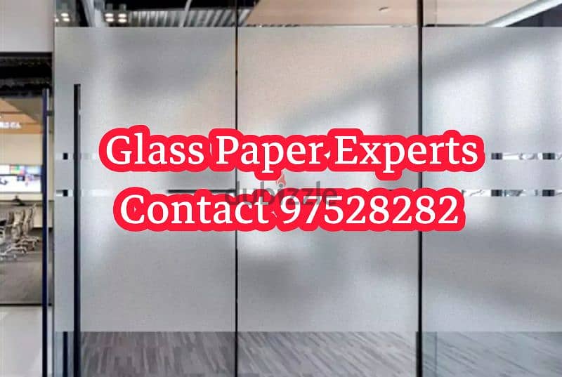 ][Muscat Windows Glass Stickers Film installation service 0