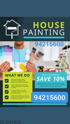 Houses,building,shops,apartment,villas paint work 0