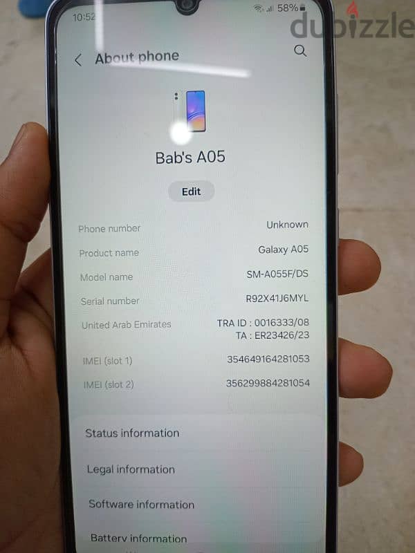 Samsung Galaxy A05 1month used-exellent condition 3