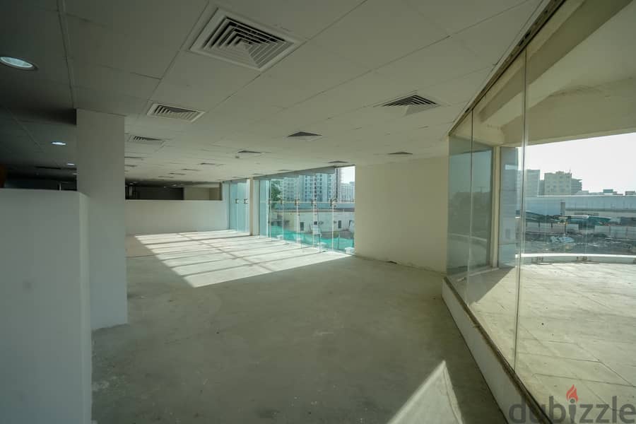 SPACIOUS OFFICE SPACE IN AZAIBA - TOWELL GROUP BLDG 1