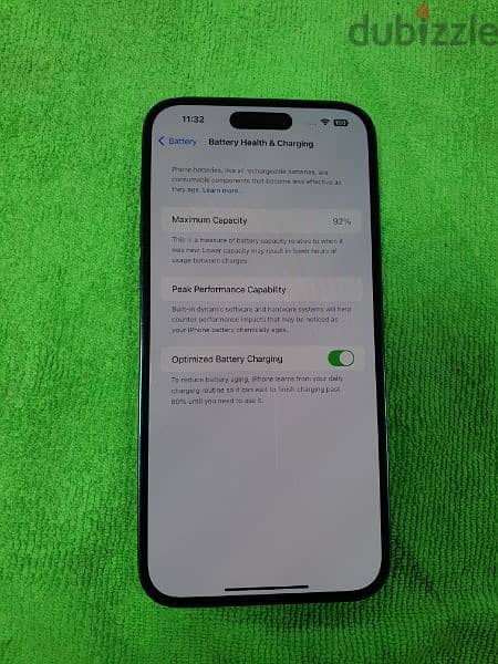 iphone 14 pro max. 128gb  92% battrey. 5
