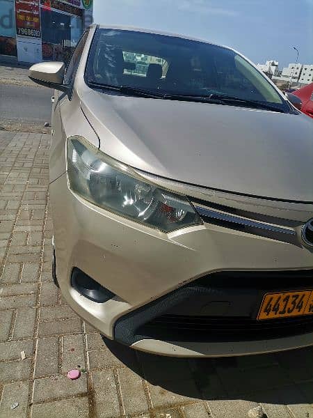 yaris 2017omani car 1.5cc cash or installment first owner 2