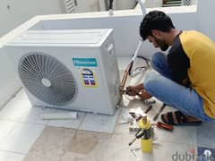 we do Ac installation and kitchen gas piping & servicess 0