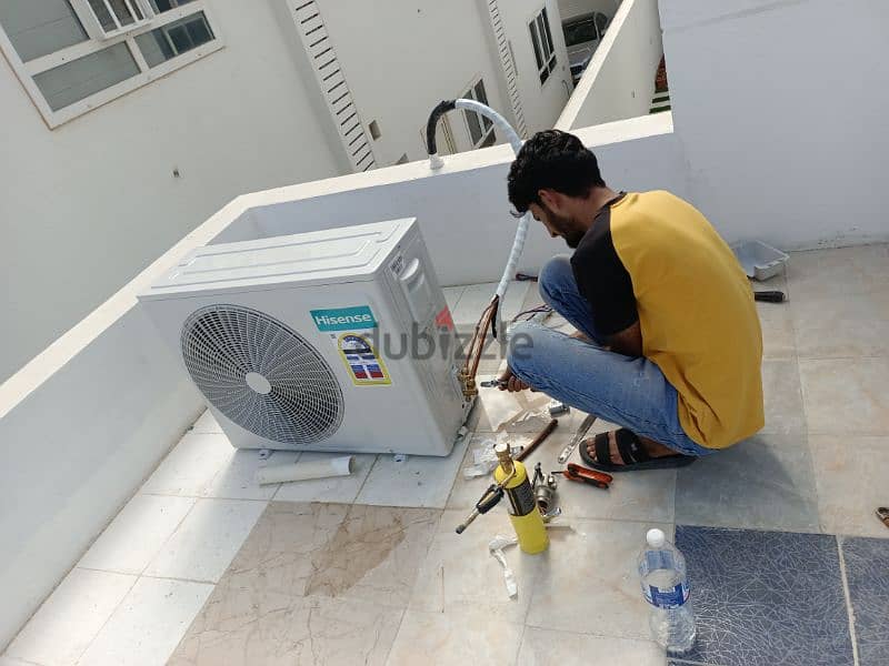 we do kitchen gas piping and Ac installation & servicess 2