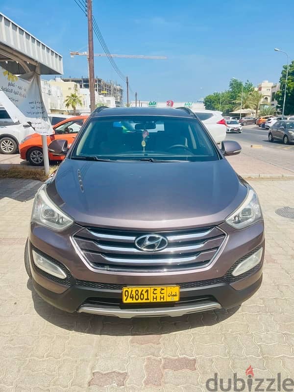 Hyundai Santa Fe 2016 Model Oman car for urgent sell 1