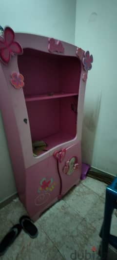 kids cupboard good condition 0