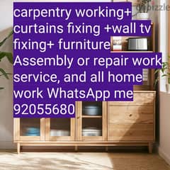 carpenter/electrician/plumber work/door repair, polishing/IKEA fix, 0