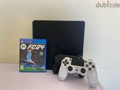 ps4 slim 500GB 2 joystik 1 game 0