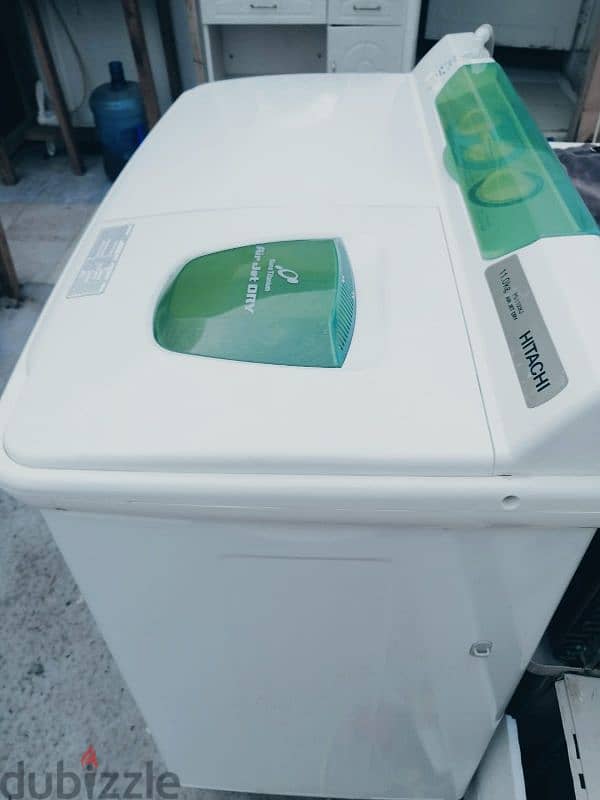 hitachi washing machine 11kg good quality 6