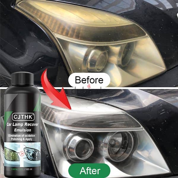 Car Headlight Restoration Polishing Kits Headlamp Scratch Remover 5