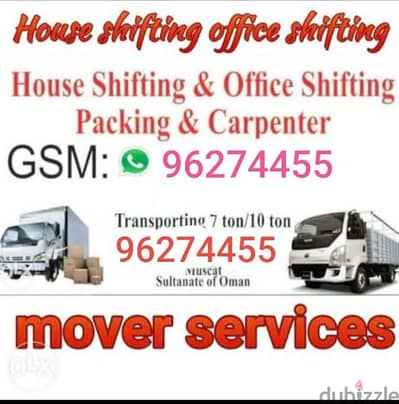 House shiffting Experience carpenter service