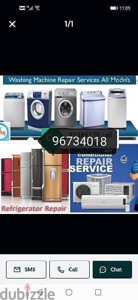 Ac fridge Automatic washing machine and rafegrater Repairing