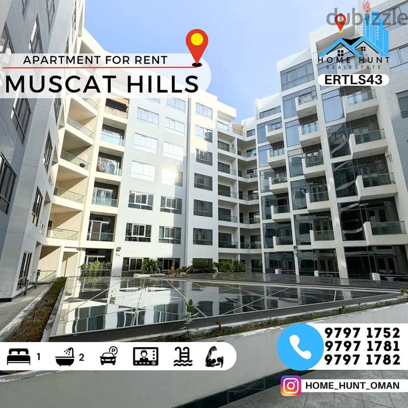 MUSCAT HILLS | FULLY FURNISHED 1BHK APARTMENT FOR RENT 0