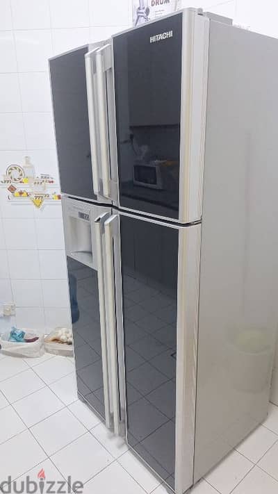 double  door refrigerator in good condition for sale