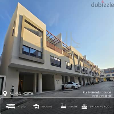 Beautiful 4 BR Townhouse Available for Rent in Al Hail North