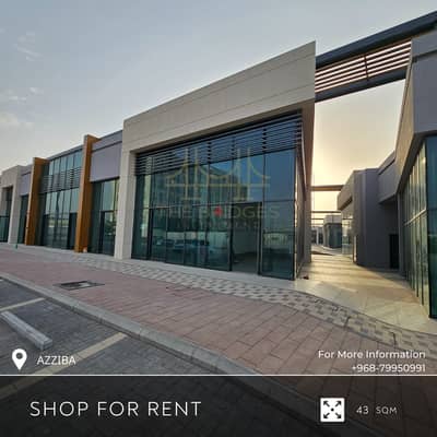 BRAND NEW SHOP FOR RENT IN AZAIBA