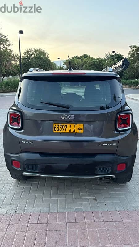 Jeep Renegade 2016 4*4 for sale 1