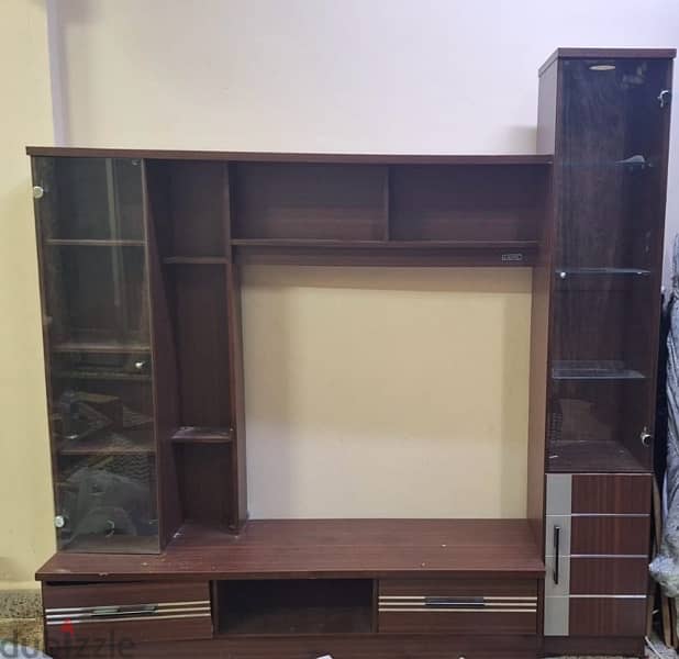 TV Wall unit with storage for sale 0