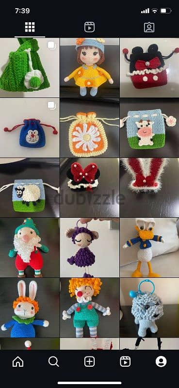 Hand crochet toys and authenticated home made 0