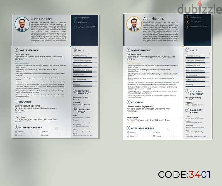 Professional CV for reasonable price 4